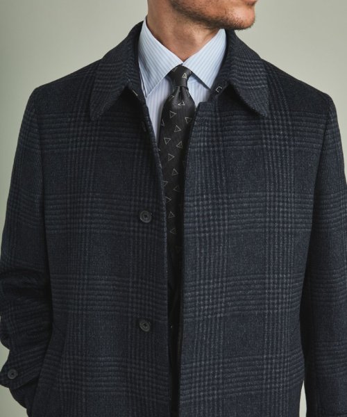 アンゴラビーバー ステンカラーコート 