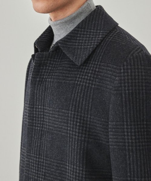 アンゴラビーバー ステンカラーコート 