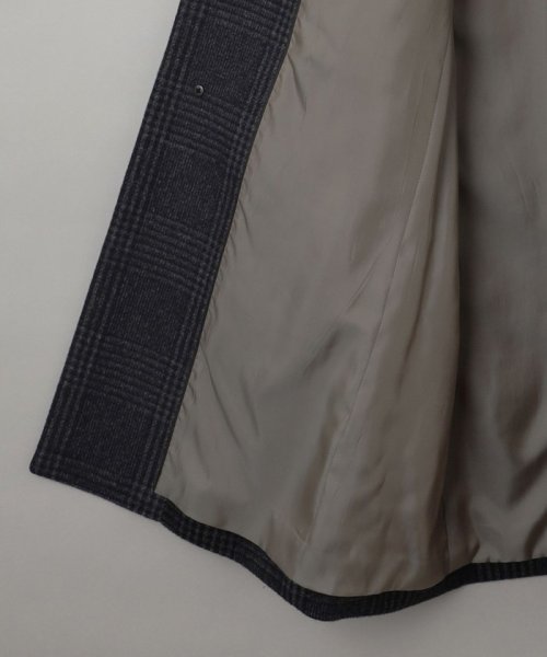 アンゴラビーバー ステンカラーコート 