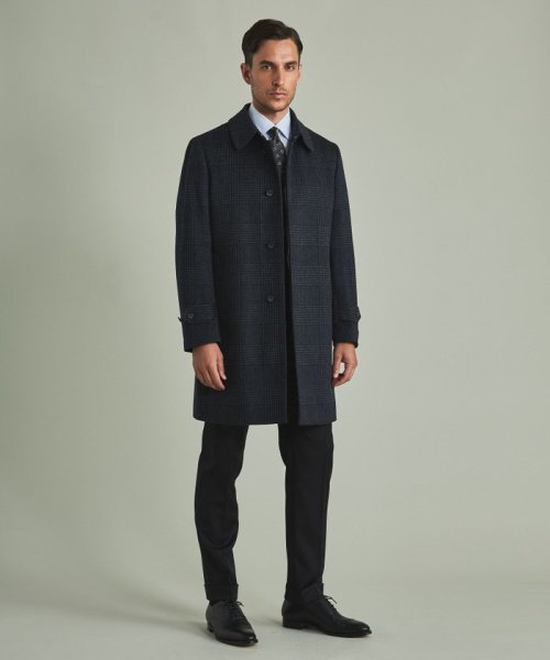 アンゴラビーバー ステンカラーコート 