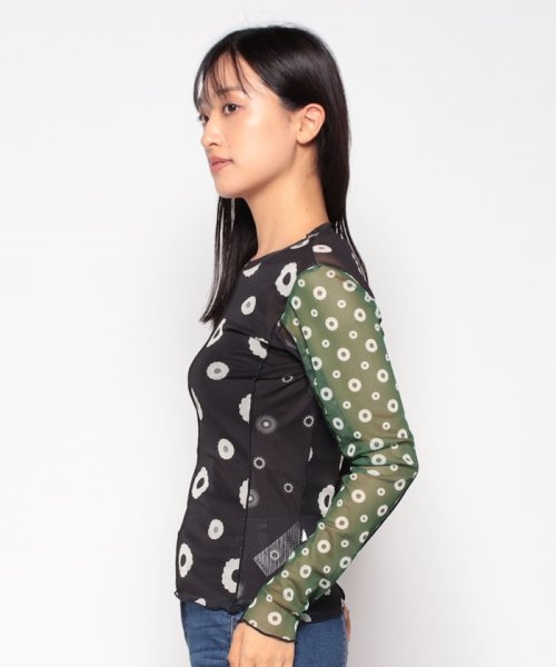 Desigual(デシグアル)/デニムパッチワーク チュールTシャツ/img06