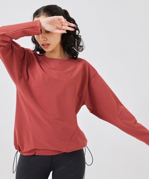 【speedo】UV ステイフィットエコ長袖ラッシュガード UV Sensitive