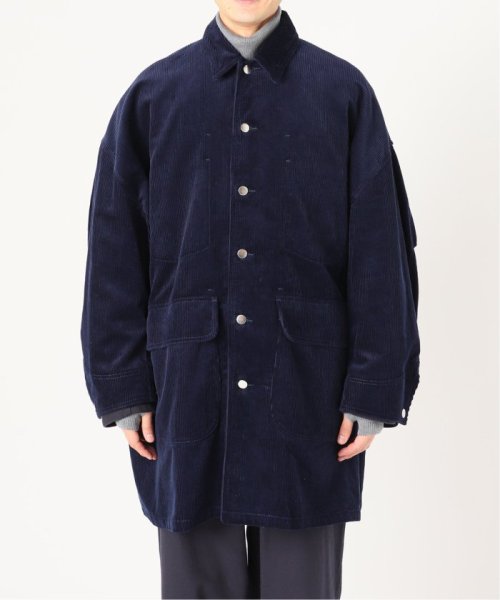 JOURNAL STANDARD(ジャーナルスタンダード)/【FOLL / フォル】wardrobe cocoon corduroy half coat/img60