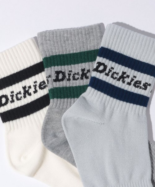 Dickies(Dickies)/Dickies ラインロゴクォーター丈ソックス 3足セット/img08