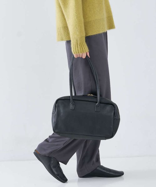 レザーミニボストンバッグ 