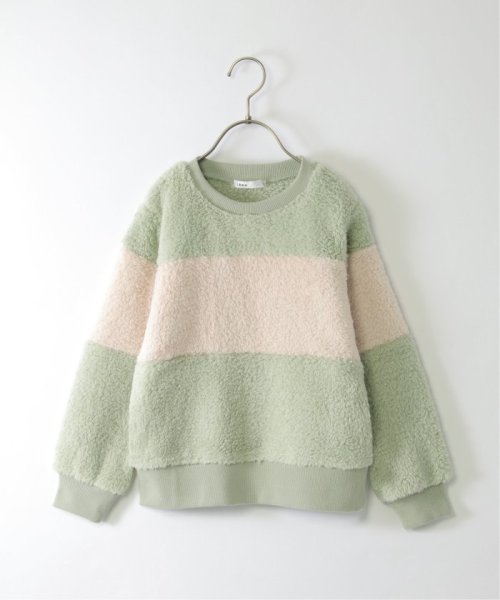 ikka kids(イッカ　キッズ)/フェイクファー切り替えプルオーバー（120〜160cm）/img05