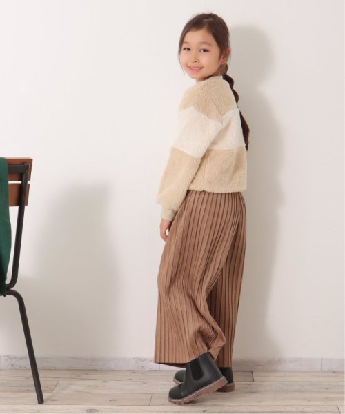 ikka kids(イッカ　キッズ)/フェイクファー切り替えプルオーバー（120〜160cm）/img06