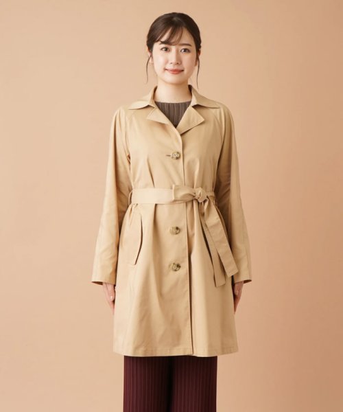 ミディ丈トレンチコート B80