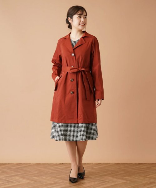 ミディ丈トレンチコート B80