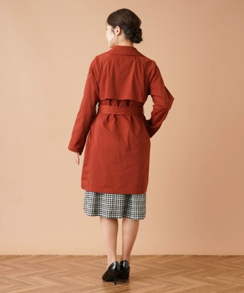 ミディ丈トレンチコート B80