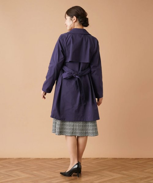 ミディ丈トレンチコート B80