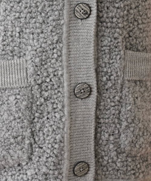 Vネックニットベスト 