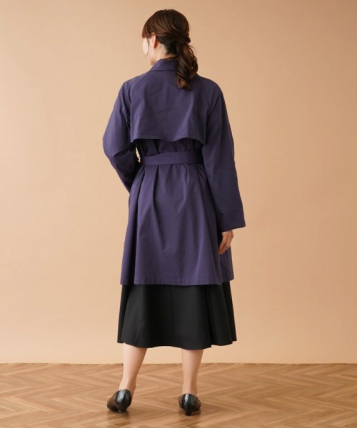 ミディ丈トレンチコート 