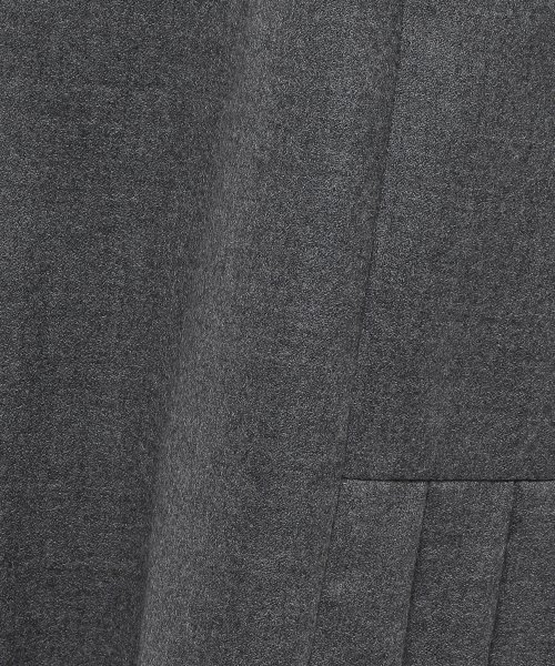 プリーツヘム切替スカ－ト 