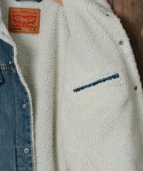 marukawa shonan(marukawa shonan)/【Levi's/リーバイス】TYPE3 SHERPA JACKET/裏ボア タイプ3 シェルパジャケット 裏起毛 Gジャン デニムジャケット/img12