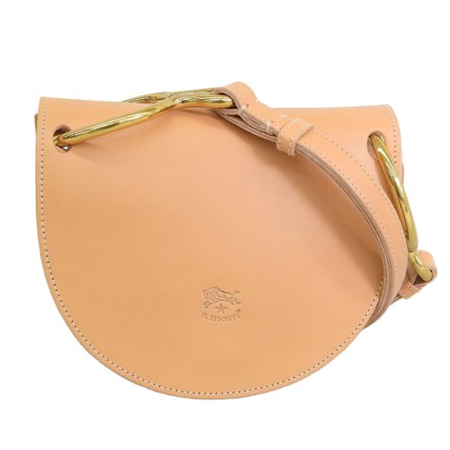 IL BISONTE イルビゾンテ 斜めがけ ショルダー バッグ レザー 