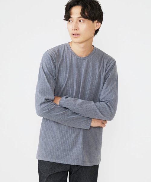 MK homme(エムケーオム)/【WEB限定】ストライプカットソー/img31