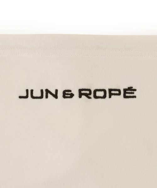 JUN and ROPE(ジュン＆ロペ)/ロゴ入りフリースネックウォーマー/img05