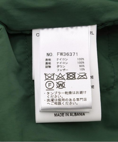 VLAB/ヴイラボ/フードダウンベスト 保温性にも優れています 160cmChest 75cm Waist 54cmHips