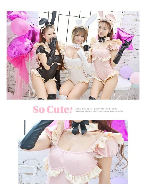コスプレ バニー ボディースーツ レオタード セクシー おそろい かわいい アニマル フェス ハロウィン 仮装 Ryuyu ちゃん フリーサイズ名前