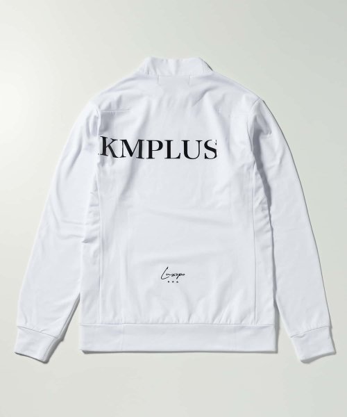 LUXEAKMPLUS(LUXEAKMPLUS)/LUXEAKMPLUS(リュクスエイケイエムプラス)ゴルフ 光沢ロゴモックネックTシャツ/img12