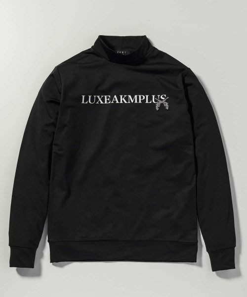 LUXEAKMPLUS(LUXEAKMPLUS)/LUXEAKMPLUS×roar(リュクスエイケイエムプラス)ゴルフ フロントロゴモックネックTシャツ/img25