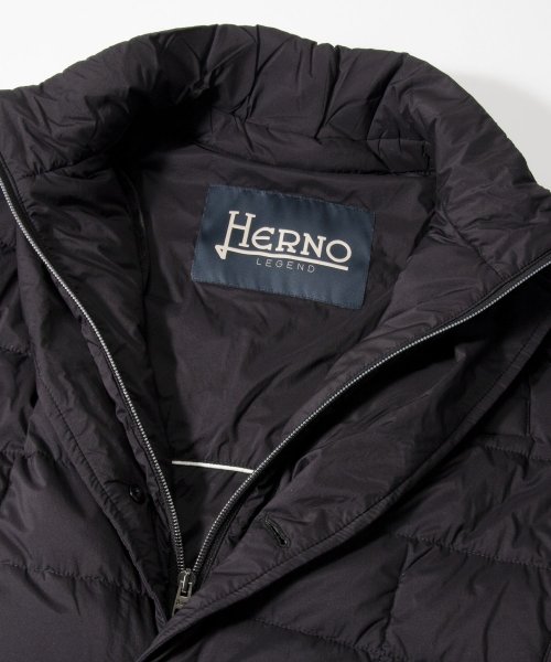 HERNO(ヘルノ)/ヘルノ HERNO PI001ULE 19288 ダウンジャケット メンズ アウター レジェンド ボンバー チェスタージャケット仕様 LEGEND IL BOM/img04