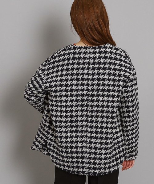 【日本製/オンオフ可】ゆったりきれいめノーカラーショートコート 