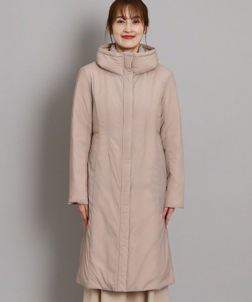 【リサイクルダウン／撥水加工／ステッチレス】細見えシルエット、カジュアルすぎないダウンコート HOV1499918959(11550円)