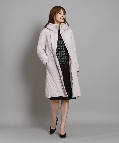 【リサイクルダウン／撥水加工／ステッチレス】細見えシルエット、カジュアルすぎないダウンコート HOV1499918959(11550円)