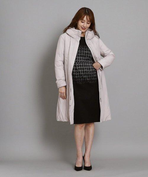 【リサイクルダウン／撥水加工／ステッチレス】細見えシルエット、カジュアルすぎないダウンコート HOV1499918959(11550円)