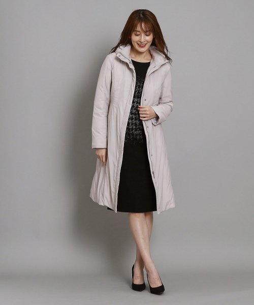 【リサイクルダウン／撥水加工／ステッチレス】細見えシルエット、カジュアルすぎないダウンコート HOV1499918959(11550円)