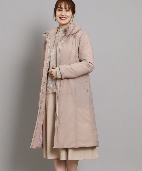 【リサイクルダウン／撥水加工／ステッチレス】細見えシルエット、カジュアルすぎないダウンコート HOV1499918959(11550円)