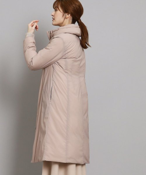 【リサイクルダウン／撥水加工／ステッチレス】細見えシルエット、カジュアルすぎないダウンコート HOV1499918959(11550円)