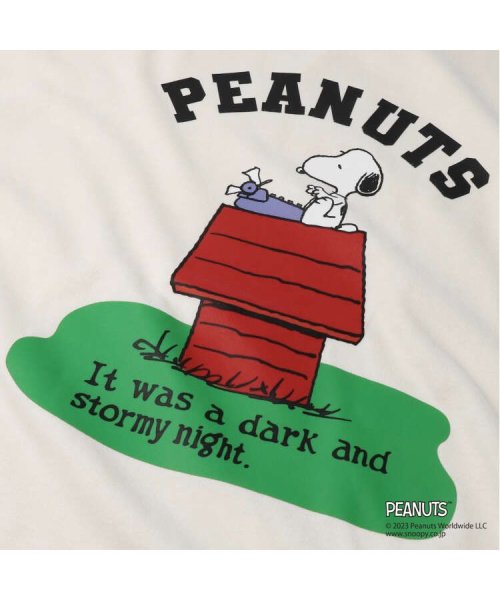 moujonjon(ムージョンジョン)/【子供服】 moujonjon (ムージョンジョン) 大人・ママ用【PEANUTS】スヌーピーＴシャツ M F50851/img04