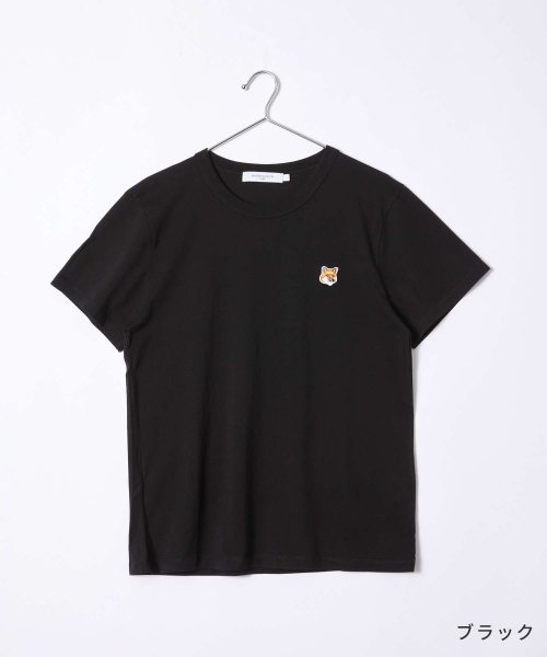 MAISON KITSUNE(メゾンキツネ)/メゾンキツネ MAISON KITSUNE AW00103KJ0005 Tシャツ レディース 半袖 フォックスヘッド パッチ クラシック クルーネック FOX /img03