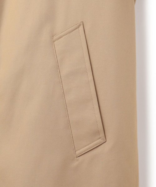 【J.PRESS BASIC】コンパクトスピンギャバジン ステンカラーコート 