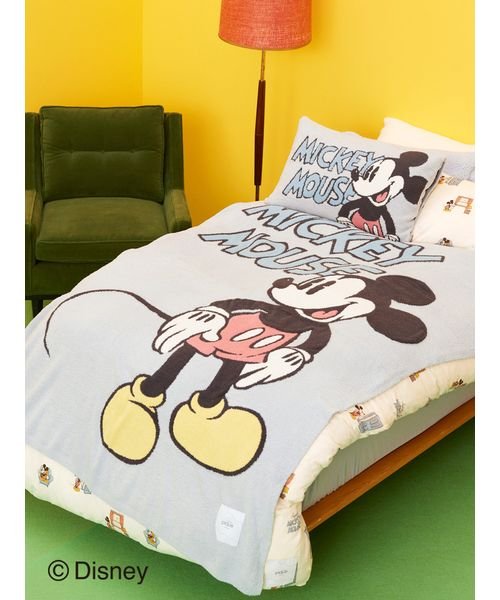 gelato pique Sleep(gelato pique Sleep)/【Sleep】Mickey&Donald/ジャガードピローケース/img02