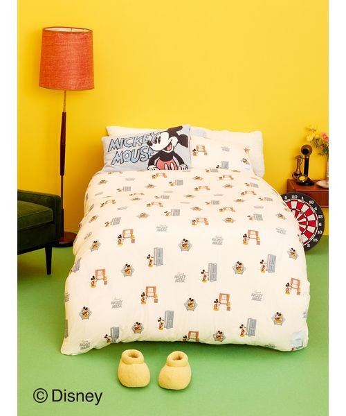 gelato pique Sleep(gelato pique Sleep)/【Sleep】Mickey&Donald/ジャガードピローケース/img03