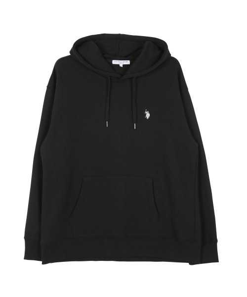 JIGGYS SHOP(ジギーズショップ)/U.S.POLO ASSN.ブランド別注裏毛プルオーバーパーカー / ブランド フーディ スウェット プルパーカー メンズ  ビッグシルエット オーバーサイズ /img03