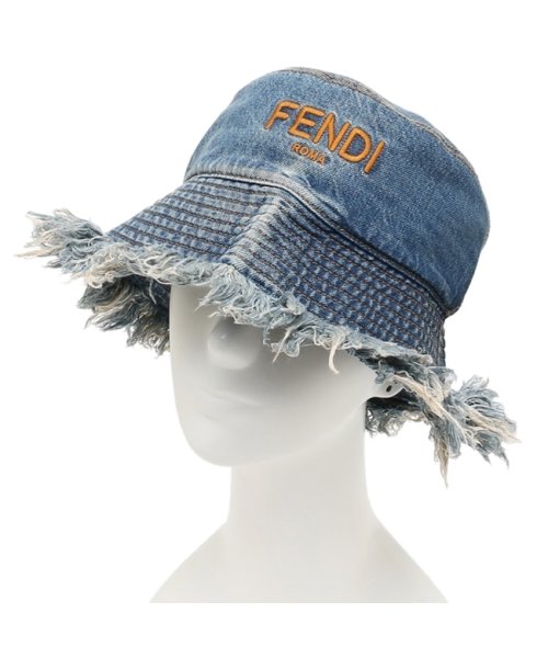 FENDI(フェンディ)/フェンディ 帽子 ハット バケットハット バケハ ブルー メンズ レディース FENDI FXQ963 AN9J F0RU7/img06