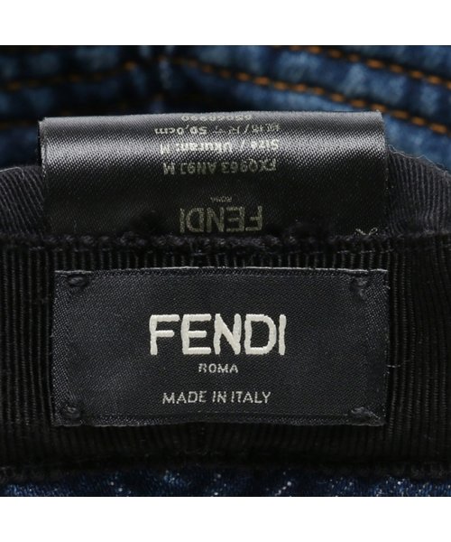 FENDI(フェンディ)/フェンディ 帽子 ハット バケットハット バケハ ブルー メンズ レディース FENDI FXQ963 AN9J F0RU7/img08