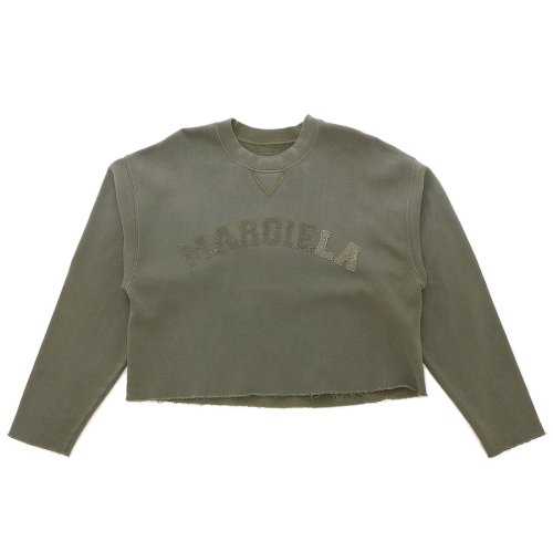メゾンマルジェラ スウェットシャツ トップス プルオーバー カーキ レディース Maison Margiela S51GU0123 S25580 740 Maison Margiela メゾンマルジェラ スウェットシャツ トップス プルオーバー カーキ レディース S51GU0123 S25580