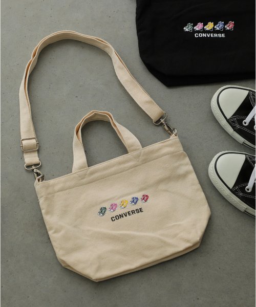 CONVERSE(コンバース)/CONVERSE FIVE SHOES PRINT 2WAY TOTE BAG/img01