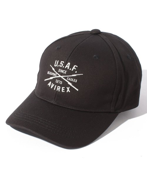 AVIREX(AVIREX)/【AVIREX / アヴィレックス】LOW CAP / 帽子 キャップ ミリタリーテイスト 刺繍ロゴ アメカジ/img05