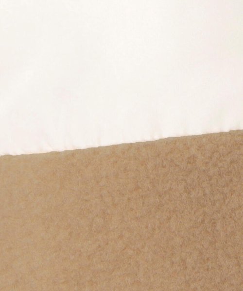 軽くてあったか もこもこボアが可愛い フェイクダウンコート 【Audrey and John Wad】コットンシルク厚中わたフーデッドコート EIM1317738114(10150円)