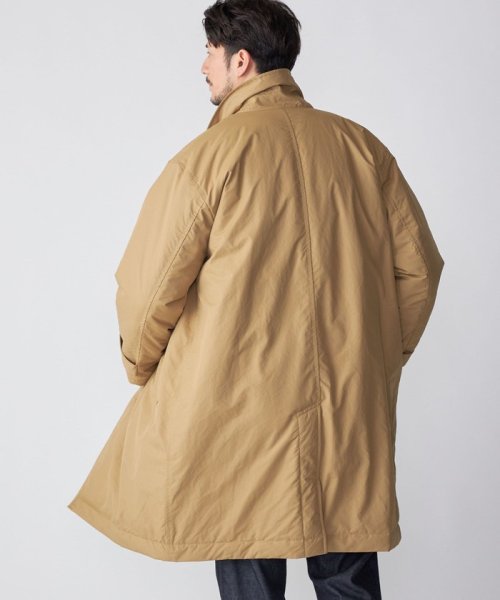 SHIPS:〈撥水〉Thinsulate 中綿 ステンカラーコート 中綿 Thinsulate