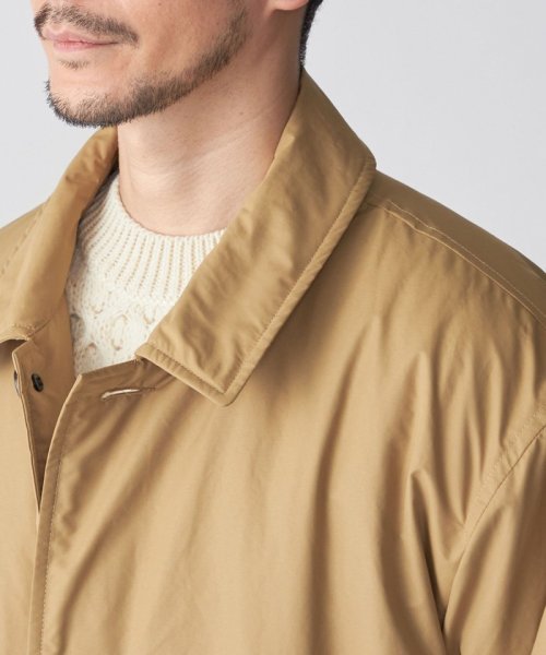 SHIPS:〈撥水〉Thinsulate 中綿 ステンカラーコート 中綿 Thinsulate