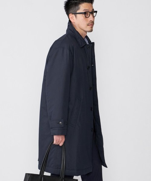 SHIPS:〈撥水〉Thinsulate 中綿 ステンカラーコート 中綿 Thinsulate