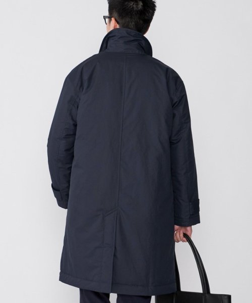 SHIPS:〈撥水〉Thinsulate 中綿 ステンカラーコート 中綿 Thinsulate